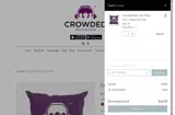 Crowded Streaming coupon verification screenshot