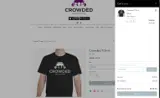 Crowded Streaming coupon verification screenshot