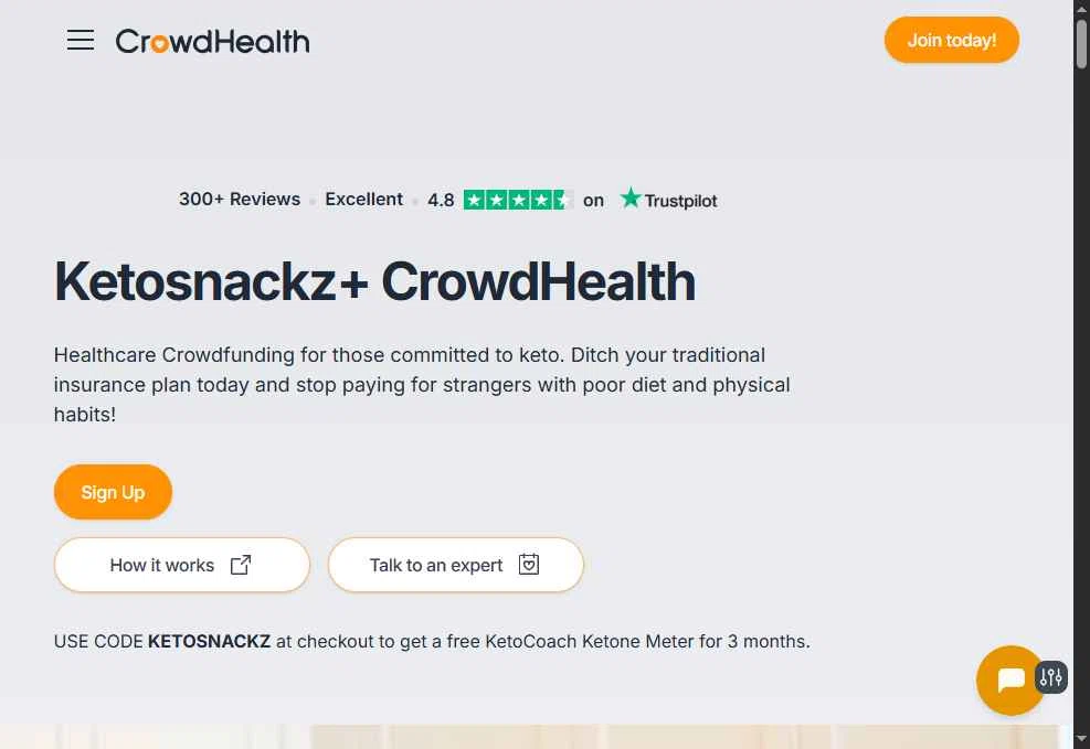 CrowdHealth checkout page showing CrowdHealth promo code box | Screenshot taken by SimplyCodes community member on Dec 17, 2025