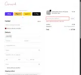Crowned coupon verification screenshot