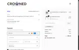 CROWNED10 coupon verification screenshot