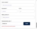 CRSDEC25 coupon verification screenshot