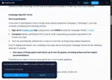 KlNGS coupon verification screenshot