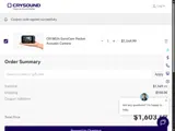 CRYSOUND coupon verification screenshot