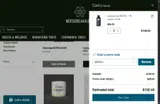 20QULI coupon verification screenshot