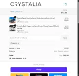 CRYS10 coupon verification screenshot