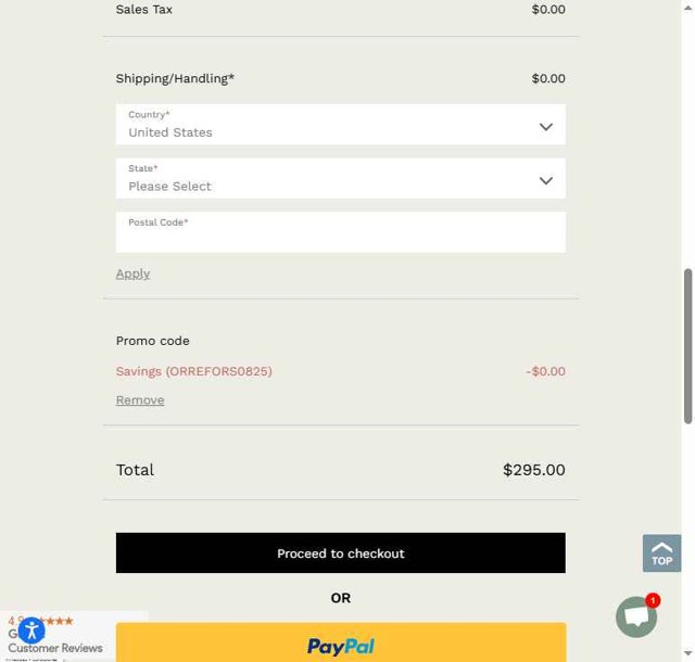 Crystal Plus checkout page showing Crystal Plus promo code box | Screenshot taken by SimplyCodes community member on Aug 26, 2025