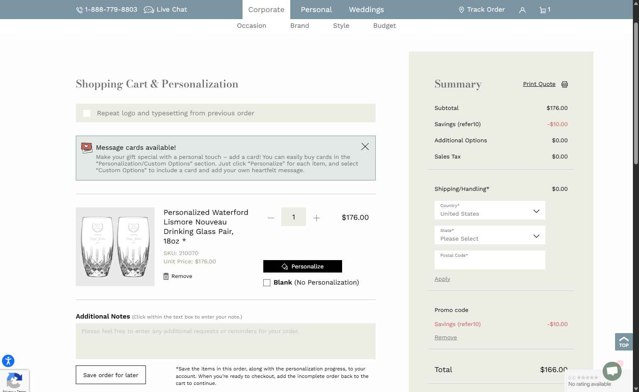 Crystal Plus checkout page showing Crystal Plus promo code box | Screenshot taken by SimplyCodes community member on Aug 26, 2025