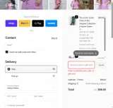 C.Saucy coupon verification screenshot