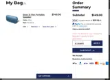ALUMNI10 coupon verification screenshot
