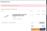 CD10 coupon verification screenshot