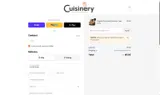 Cuisinery Food Market coupon verification screenshot