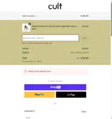 MAYHEM30 coupon verification screenshot