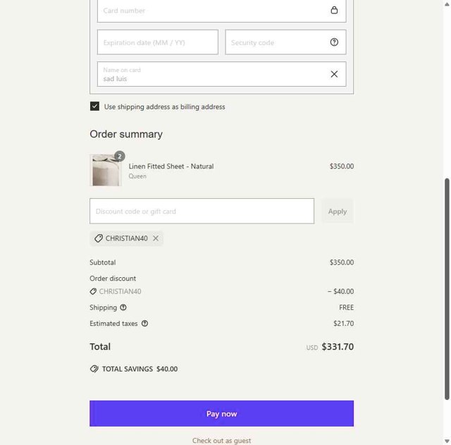 Cultiver checkout page showing Cultiver discount code box | Screenshot taken by SimplyCodes community member on Apr 29, 2025