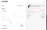WELCOME10 coupon verification screenshot