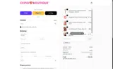 Cupid Boutique coupon verification screenshot