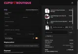 Cupid Boutique coupon verification screenshot