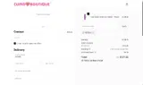 Cupid Boutique coupon verification screenshot