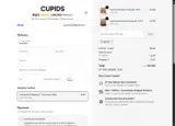 Cupids coupon verification screenshot