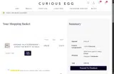CURIOGIVEME10 coupon verification screenshot