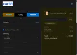 CURISTDEAL20 coupon verification screenshot