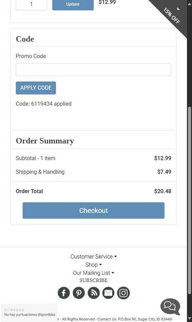 Current Labels checkout page showing Current Labels promo code box | Screenshot taken by SimplyCodes community member on Aug 29, 2025