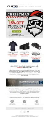 Curtis Blue Line coupon verification screenshot