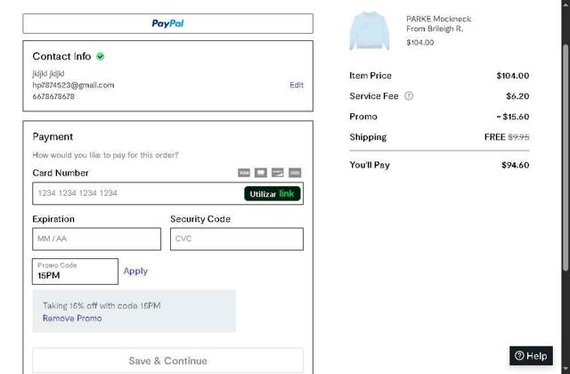 Curtsy checkout page showing Curtsy promo code box | Screenshot taken by SimplyCodes community member on Jul 29, 2025