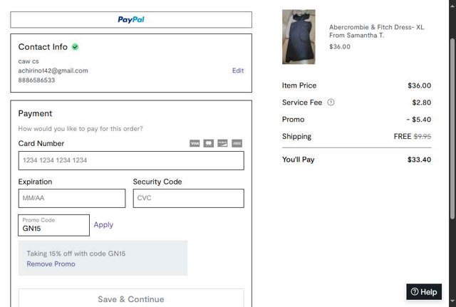 Curtsy checkout page showing Curtsy promo code box | Screenshot taken by SimplyCodes community member on Jul 13, 2025