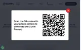 Curve Card coupon verification screenshot