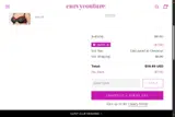 Curvy Couture coupon verification screenshot