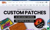 Custom Patch Factory coupon verification screenshot