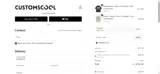 Customscool coupon verification screenshot