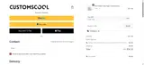 Customscool coupon verification screenshot