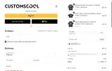 Customscool coupon verification screenshot