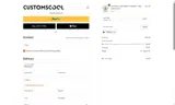 Customscool coupon verification screenshot