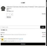 Customscool coupon verification screenshot