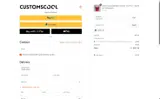 Customscool coupon verification screenshot