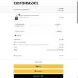 Customscool coupon verification screenshot