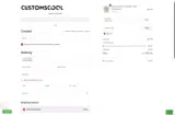 Customscool coupon verification screenshot