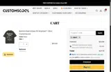 Customscool coupon verification screenshot