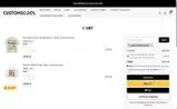 Customscool coupon verification screenshot