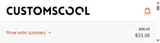 Customscool coupon verification screenshot