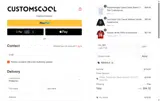 Customscool coupon verification screenshot