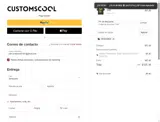 Customscool coupon verification screenshot