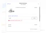 forgift coupon verification screenshot