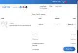 FALLSALE coupon verification screenshot