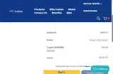 KAPO50 coupon verification screenshot