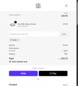 MORE coupon verification screenshot