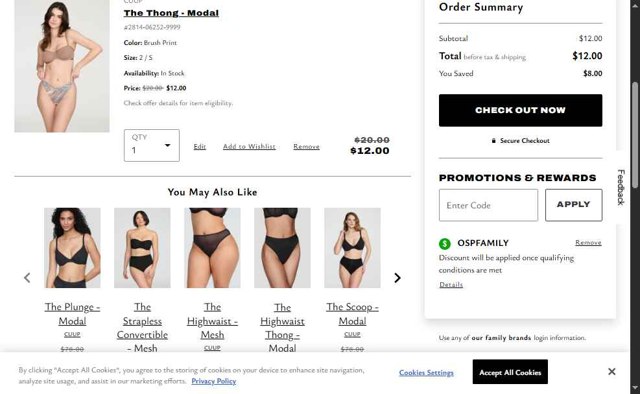 CUUP checkout page showing CUUP promo code box | Screenshot taken by SimplyCodes community member on Aug 2, 2025